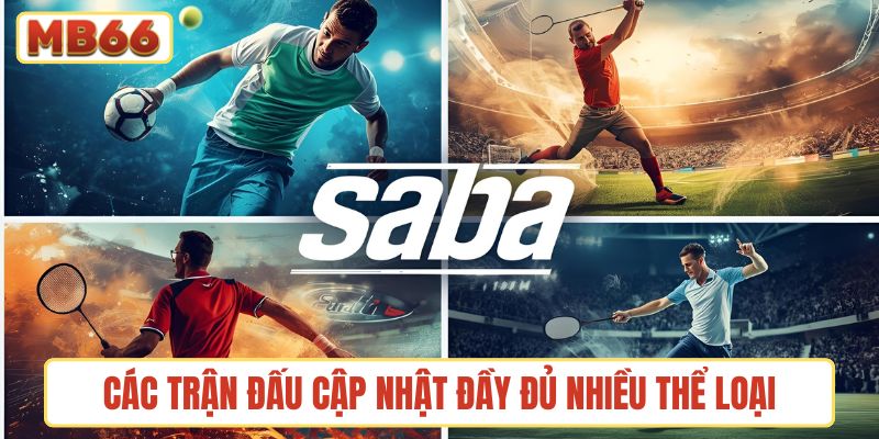 Các trận đấu cập nhật đầy đủ nhiều thể loại